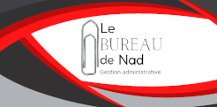 carte de visite le bureau de Nad assistante administrative